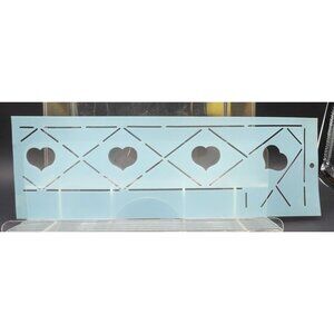 Stencil, "Hearts & Diamonds" Boarder/ Corner